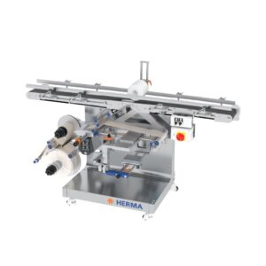 Bottom labeler 552C labeling machine by HERMA