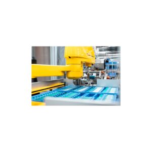 Labeling cell with robotic system / HERMA 211R HC robotic labeling cell by HERMA