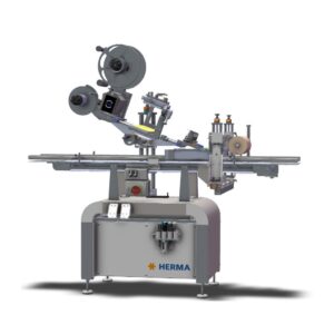 Top labeler 452C labeling machine by HERMA