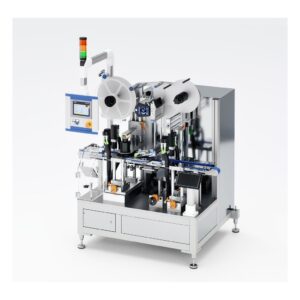 Top labeler 452E labeling machine by HERMA