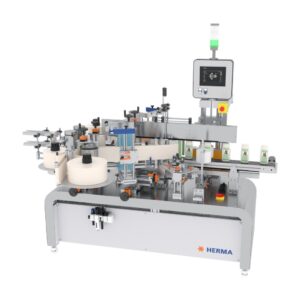 Two-side labeler 362E two-side labeling machine by HERMA