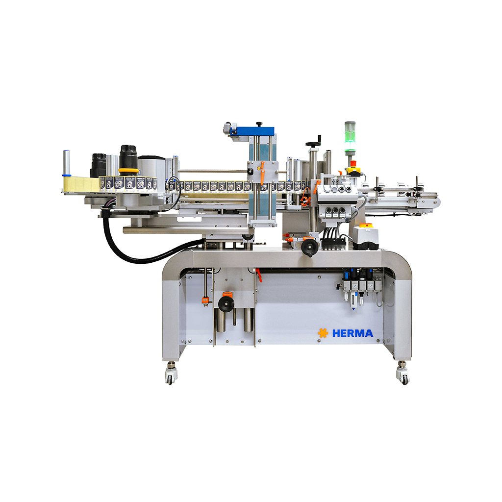Wrap-around labeler 152C wrap-around labeling machine by HERMA